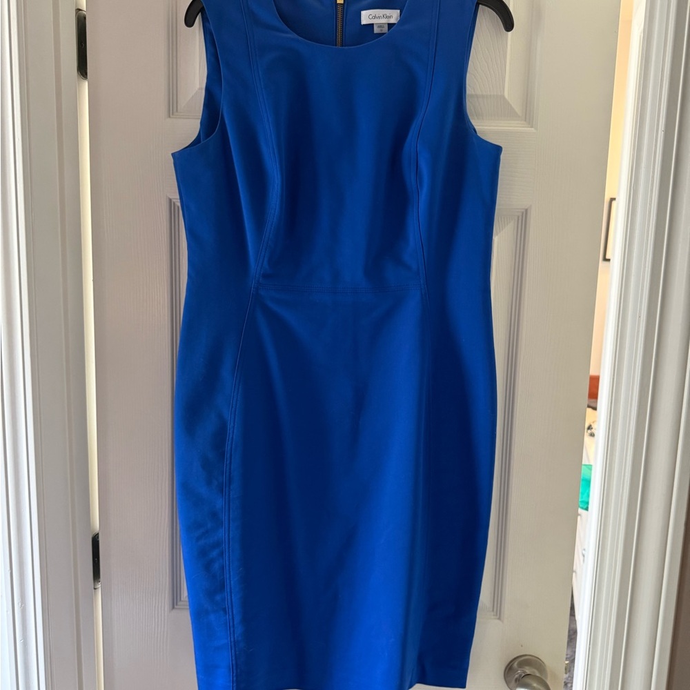 Calvin Klein Women's Blue Dress